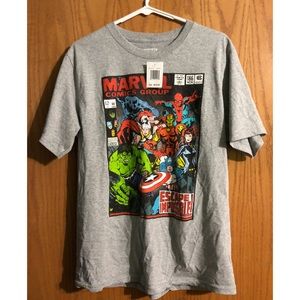 NWT Marvel Comics Superhero T-shirt